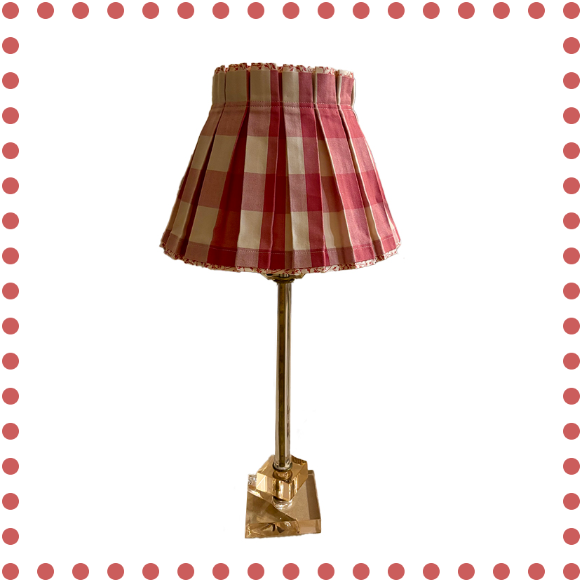 Maggie Pink Pleat Slipcover